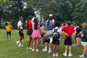 First Tee Mentoring session